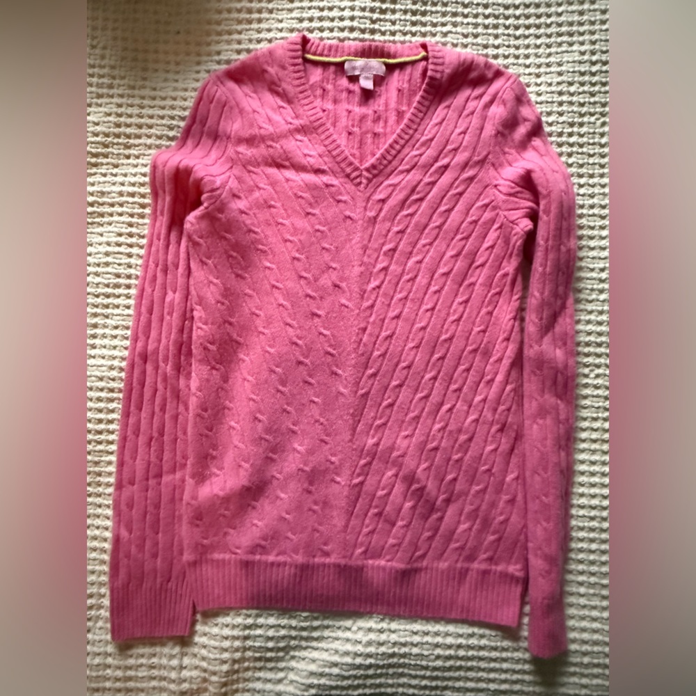 various colored  XS 100% cashmere Lilly Pulitzer v-neck sweater DM for more info